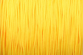 Nylonová šňůrka vázací, průměr 0,5 mm, metráž 1 m - žlutá