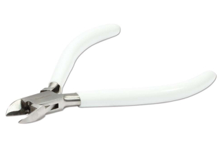Bižuterní kleště štípací boční, The Beadsmith - bílé