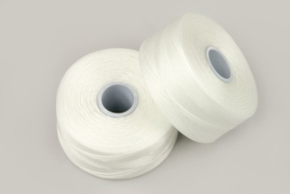 Superlon (S-lon) nit D (0,11 mm), cívka 71 m, bílá (white)