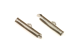 Nasunovací koncovka, šířka 19 mm, průměr 4 mm, nerezová ocel AISI 304, 2 ks