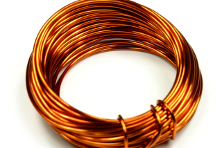 Měděný drát lakovaný 0,7 mm, návin 5 m