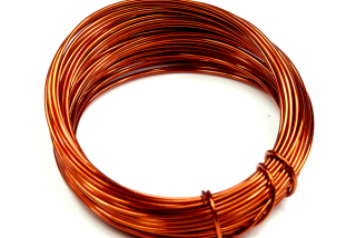 Měděný drát lakovaný 0,6 mm, návin 5 m