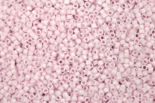 Rokajlové korálky Miyuki Delica 11/0 - Opague Pale Rose (DB1494), 5 g