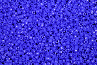 Rokajlové korálky Miyuki Delica 11/0 - Opague Cyan Blue (DB1138), 5 g