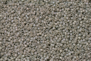 Rokajlové korálky Miyuki Delica 11/0 - Frost Opaque Glaze Rainbow Cadet Gray (DB2320), 5 g