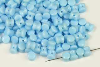 Preciosa Pellet™ 4x6 mm, 30 ks - sytá tyrkysově modrá