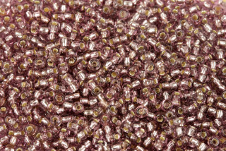 PRECIOSA rokajl 8/0 (2,8 - 3,2 mm) RH, bal. 50 g - transp. světle ametystově fialová, SL