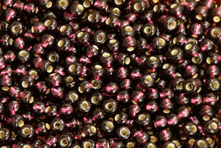 PRECIOSA rokajl 6/0 (3,7 - 4,3 mm) RH, bal. 50 g - transp. tmavá ametystově fialová, SL