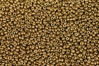 PRECIOSA rokajl 10/0 (2,2 - 2,4 mm) RH, bal. 50 g - metalická měď
