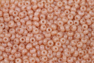 PRECIOSA rokajl 6/0 (3,7 - 4,3 mm) RH, bal. 50 g - hnědá, solgel na alabastru