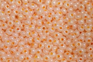 PRECIOSA rokajl 6/0 (3,7 - 4,3 mm) RH, bal. 50 g - oranžová, Ceylon
