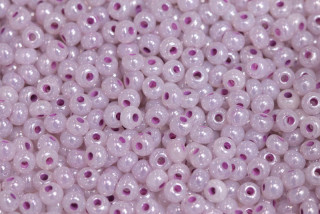 PRECIOSA rokajl 6/0 (3,7 - 4,3 mm) RH, bal. 50 g - fialová, Ceylon