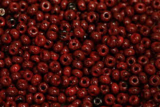 PRECIOSA rokajl 6/0 (3,7 - 4,3 mm) RH, bal. 50 g - travertin na korálu