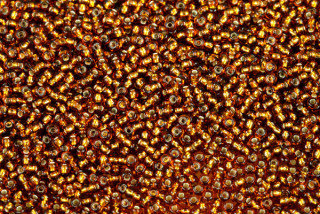 PRECIOSA rokajl 8/0 (2,8 - 3,2 mm) RH, bal. 50 g - transp. hnědý topaz, SL