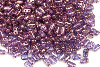 Matubo Rulla™ 3x5 mm, bal. 10 g - fialový listr Vega na krystalu