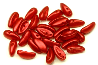PRECIOSA Chilli™ 4x11 mm, 30 ks - matná červená pálená, lava red