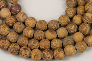 Minerální korálky - kulička 8 mm, 1 ks - jaspis sloní