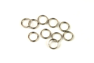 Dvojitý kroužek 6 mm/2x0,6 mm, nerezová ocel AISI 304, 10 ks