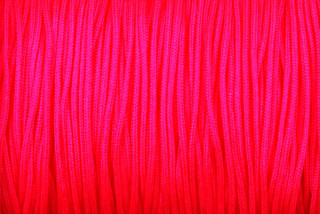 Nylonová šňůrka vázací, průměr 0,8 mm, metráž 1 m - růžová NEON