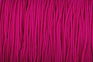 Nylonová šňůrka vázací, průměr 0,8 mm, metráž 1 m - růžová, magenta