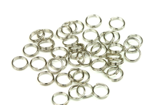 Dvojitý kroužek 6 mm/2x0,6 mm, nerezová ocel AISI 304, 50 ks