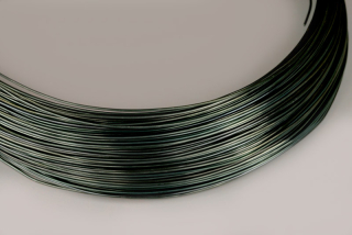 Vázací drát žíhaný - černý, průměr 0,63 mm, svitek 100 g (cca 40 m)