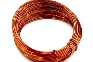 Měděný drát lakovaný 0,5 mm, návin 5 m